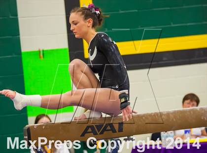 Thumbnail 2 in NYSPHSAA Gymnastics Championships (Balance Beam) photogallery.