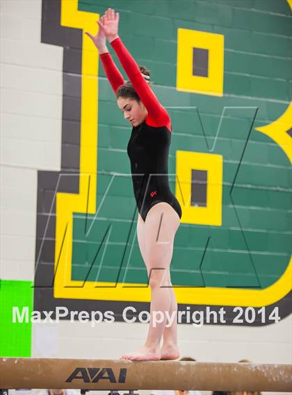 Thumbnail 2 in NYSPHSAA Gymnastics Championships (Balance Beam) photogallery.