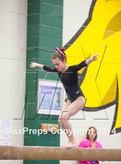 Thumbnail 2 in NYSPHSAA Gymnastics Championships (Balance Beam) photogallery.