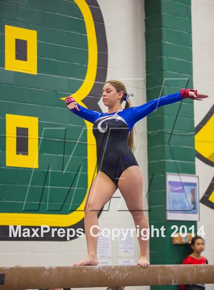 Thumbnail 1 in NYSPHSAA Gymnastics Championships (Balance Beam) photogallery.