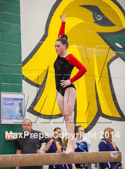 Thumbnail 3 in NYSPHSAA Gymnastics Championships (Balance Beam) photogallery.
