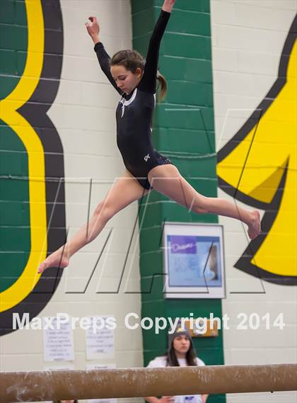 Thumbnail 3 in NYSPHSAA Gymnastics Championships (Balance Beam) photogallery.
