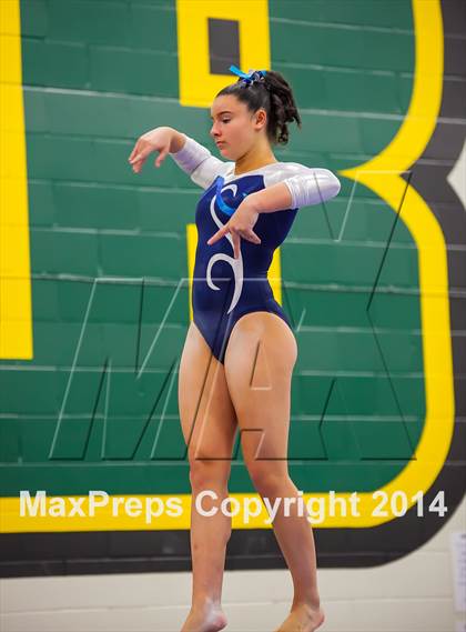 Thumbnail 2 in NYSPHSAA Gymnastics Championships (Balance Beam) photogallery.