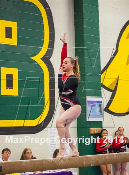Thumbnail 3 in NYSPHSAA Gymnastics Championships (Balance Beam) photogallery.