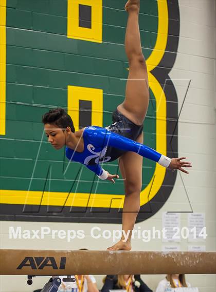 Thumbnail 2 in NYSPHSAA Gymnastics Championships (Balance Beam) photogallery.