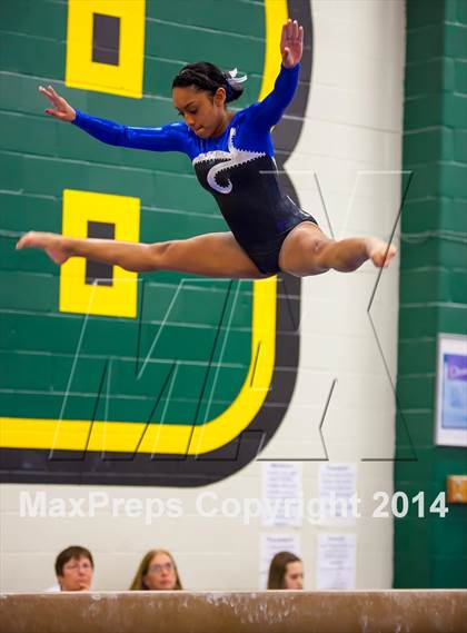 Thumbnail 3 in NYSPHSAA Gymnastics Championships (Balance Beam) photogallery.