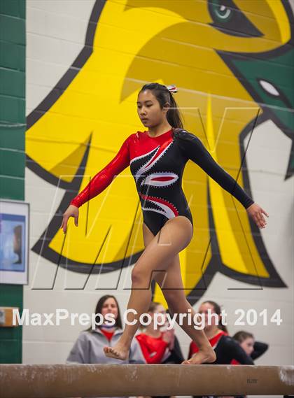 Thumbnail 3 in NYSPHSAA Gymnastics Championships (Balance Beam) photogallery.