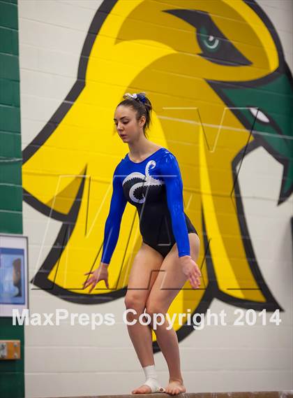 Thumbnail 3 in NYSPHSAA Gymnastics Championships (Balance Beam) photogallery.