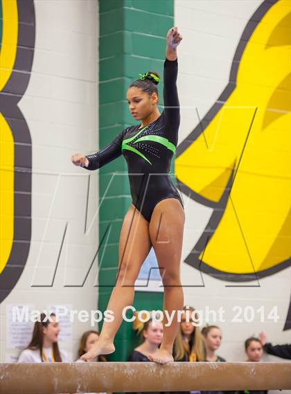 Thumbnail 1 in NYSPHSAA Gymnastics Championships (Balance Beam) photogallery.