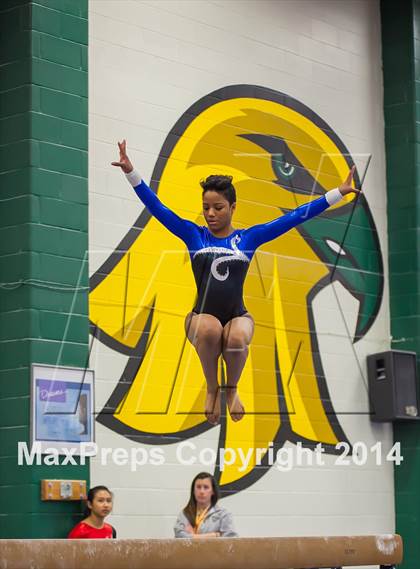 Thumbnail 3 in NYSPHSAA Gymnastics Championships (Balance Beam) photogallery.