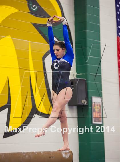 Thumbnail 2 in NYSPHSAA Gymnastics Championships (Balance Beam) photogallery.
