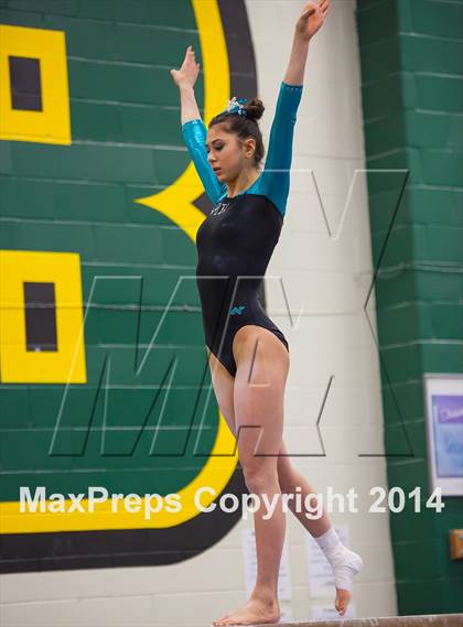 Thumbnail 1 in NYSPHSAA Gymnastics Championships (Balance Beam) photogallery.