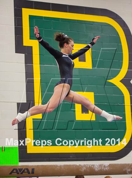 Thumbnail 2 in NYSPHSAA Gymnastics Championships (Balance Beam) photogallery.