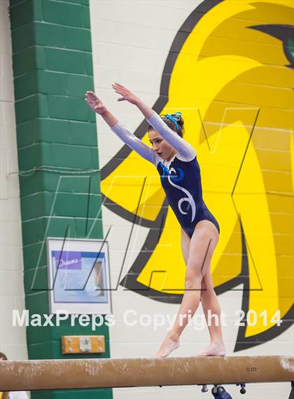 Thumbnail 1 in NYSPHSAA Gymnastics Championships (Balance Beam) photogallery.