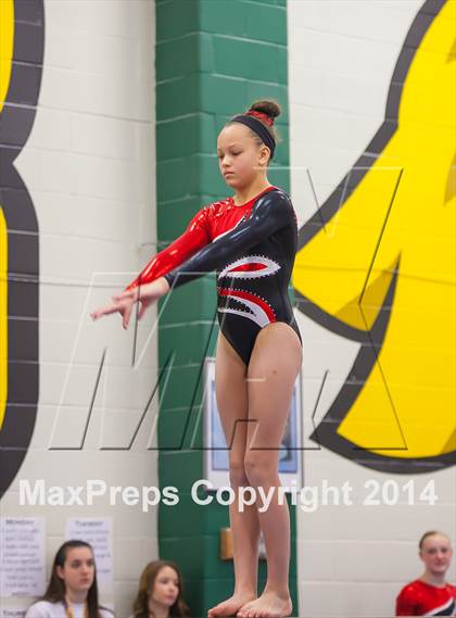Thumbnail 2 in NYSPHSAA Gymnastics Championships (Balance Beam) photogallery.