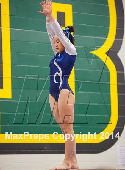 Thumbnail 1 in NYSPHSAA Gymnastics Championships (Balance Beam) photogallery.