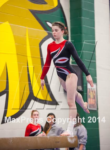 Thumbnail 2 in NYSPHSAA Gymnastics Championships (Balance Beam) photogallery.