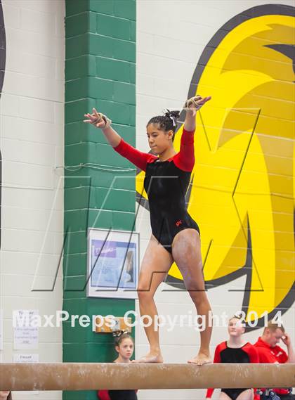 Thumbnail 3 in NYSPHSAA Gymnastics Championships (Balance Beam) photogallery.