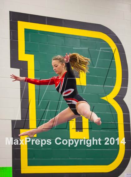 Thumbnail 2 in NYSPHSAA Gymnastics Championships (Balance Beam) photogallery.