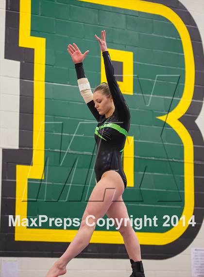 Thumbnail 1 in NYSPHSAA Gymnastics Championships (Balance Beam) photogallery.