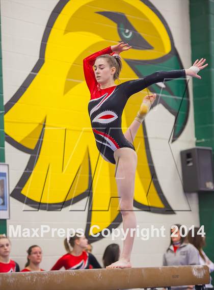 Thumbnail 2 in NYSPHSAA Gymnastics Championships (Balance Beam) photogallery.