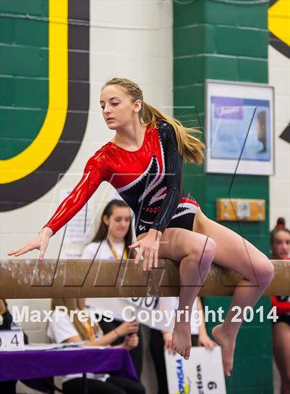 Thumbnail 1 in NYSPHSAA Gymnastics Championships (Balance Beam) photogallery.