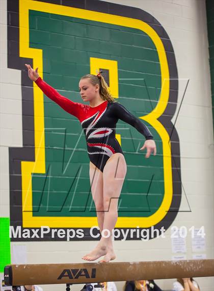 Thumbnail 2 in NYSPHSAA Gymnastics Championships (Balance Beam) photogallery.