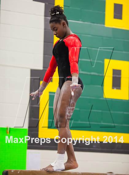 Thumbnail 2 in NYSPHSAA Gymnastics Championships (Balance Beam) photogallery.