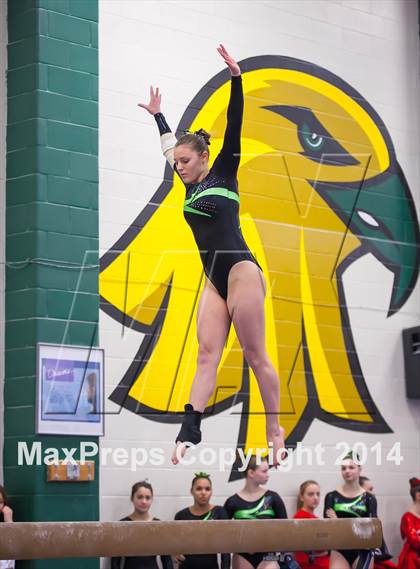 Thumbnail 1 in NYSPHSAA Gymnastics Championships (Balance Beam) photogallery.