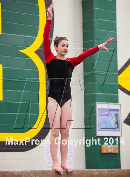 Thumbnail 3 in NYSPHSAA Gymnastics Championships (Balance Beam) photogallery.