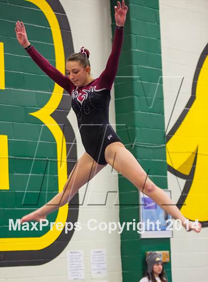 Thumbnail 2 in NYSPHSAA Gymnastics Championships (Balance Beam) photogallery.
