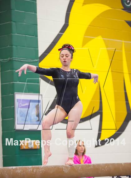 Thumbnail 3 in NYSPHSAA Gymnastics Championships (Balance Beam) photogallery.