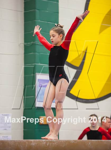 Thumbnail 3 in NYSPHSAA Gymnastics Championships (Balance Beam) photogallery.