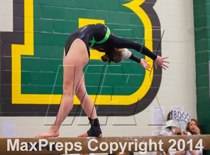 Thumbnail 2 in NYSPHSAA Gymnastics Championships (Balance Beam) photogallery.