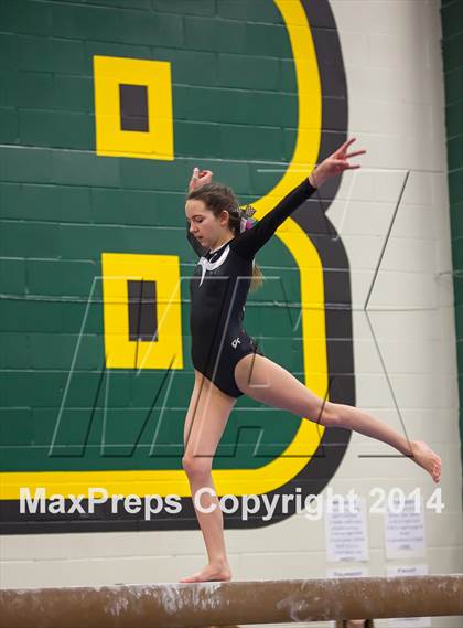 Thumbnail 1 in NYSPHSAA Gymnastics Championships (Balance Beam) photogallery.