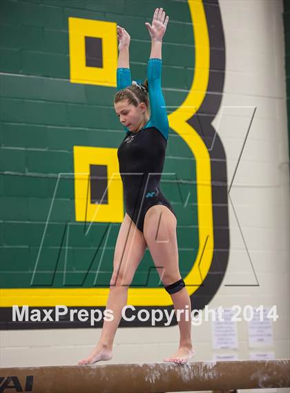 Thumbnail 3 in NYSPHSAA Gymnastics Championships (Balance Beam) photogallery.