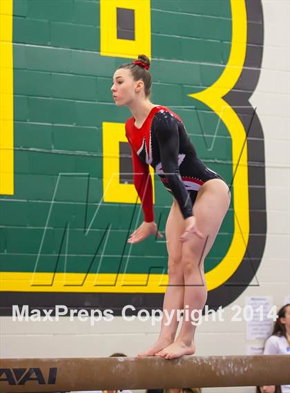 Thumbnail 1 in NYSPHSAA Gymnastics Championships (Balance Beam) photogallery.