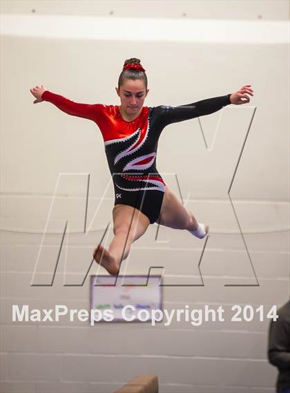 Thumbnail 1 in NYSPHSAA Gymnastics Championships (Balance Beam) photogallery.