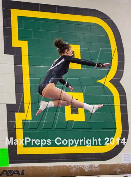 Thumbnail 3 in NYSPHSAA Gymnastics Championships (Balance Beam) photogallery.