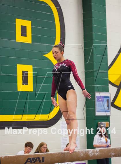 Thumbnail 1 in NYSPHSAA Gymnastics Championships (Balance Beam) photogallery.