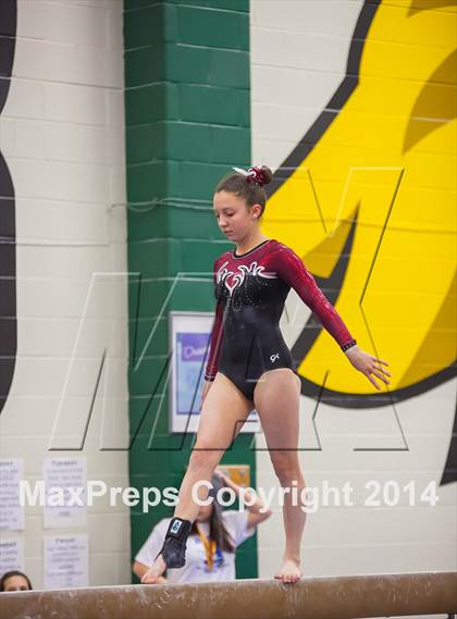 Thumbnail 2 in NYSPHSAA Gymnastics Championships (Balance Beam) photogallery.