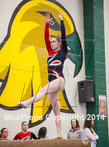 Thumbnail 1 in NYSPHSAA Gymnastics Championships (Balance Beam) photogallery.