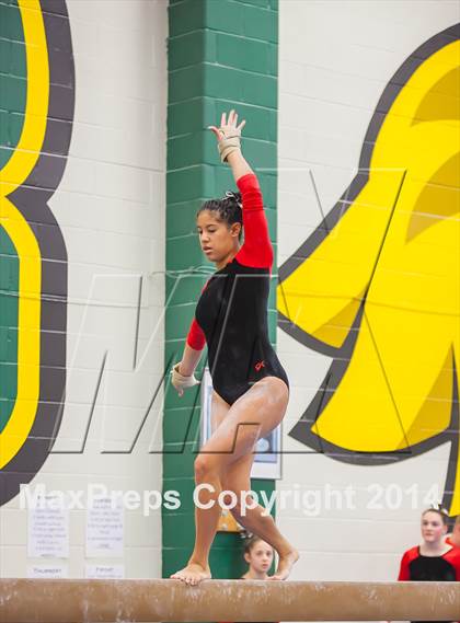 Thumbnail 2 in NYSPHSAA Gymnastics Championships (Balance Beam) photogallery.