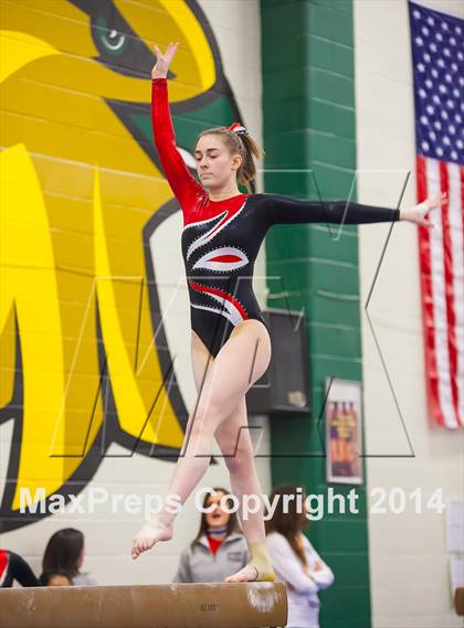 Thumbnail 3 in NYSPHSAA Gymnastics Championships (Balance Beam) photogallery.