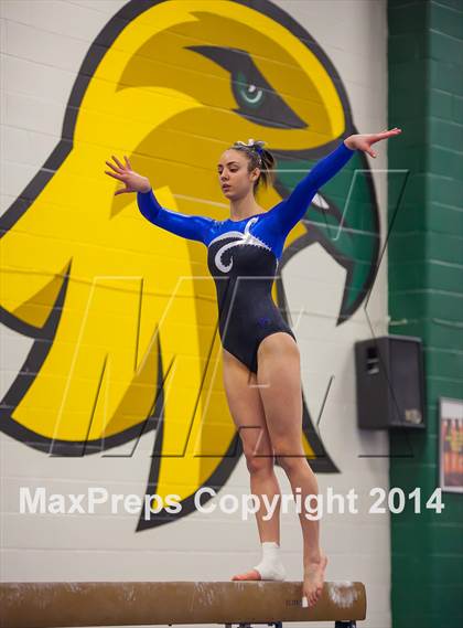 Thumbnail 2 in NYSPHSAA Gymnastics Championships (Balance Beam) photogallery.
