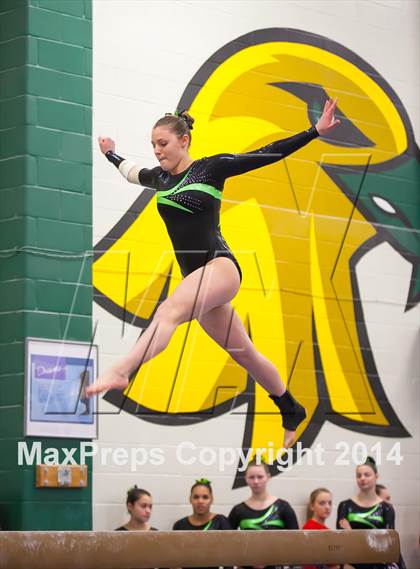 Thumbnail 3 in NYSPHSAA Gymnastics Championships (Balance Beam) photogallery.
