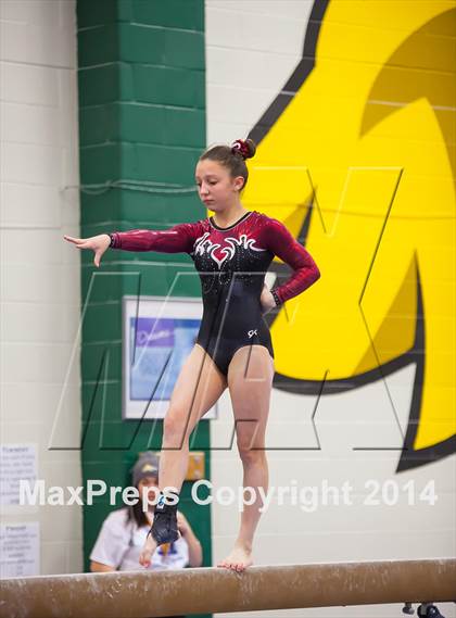 Thumbnail 3 in NYSPHSAA Gymnastics Championships (Balance Beam) photogallery.