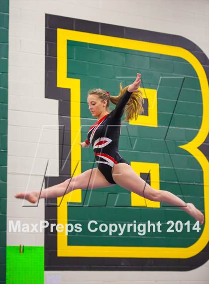 Thumbnail 3 in NYSPHSAA Gymnastics Championships (Balance Beam) photogallery.