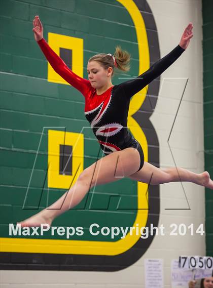 Thumbnail 2 in NYSPHSAA Gymnastics Championships (Balance Beam) photogallery.