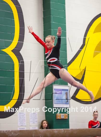 Thumbnail 1 in NYSPHSAA Gymnastics Championships (Balance Beam) photogallery.